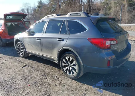 2016 Subaru Outback 2.5I Limited z USA, uszkodzony, nr VIN 4S4BSANC3G3318775